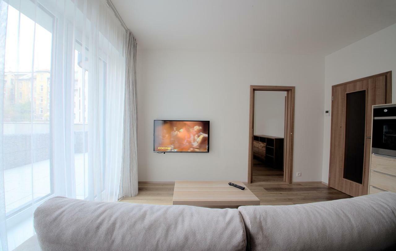 Sunny, Fully Furnished Studio Type With Terrace Πίλζεν Εξωτερικό φωτογραφία